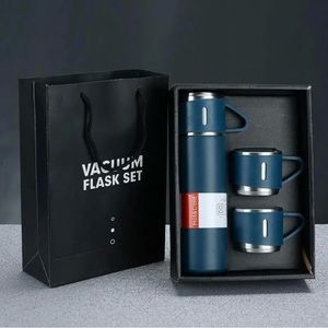 3pcs Stainless Steel Insulated Bottle & Water Cup Set